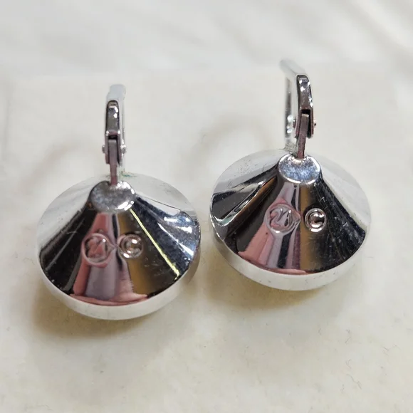 🆕️ Swarovski Retired Purple Bella Drop Earrings - Picture 5 of 8